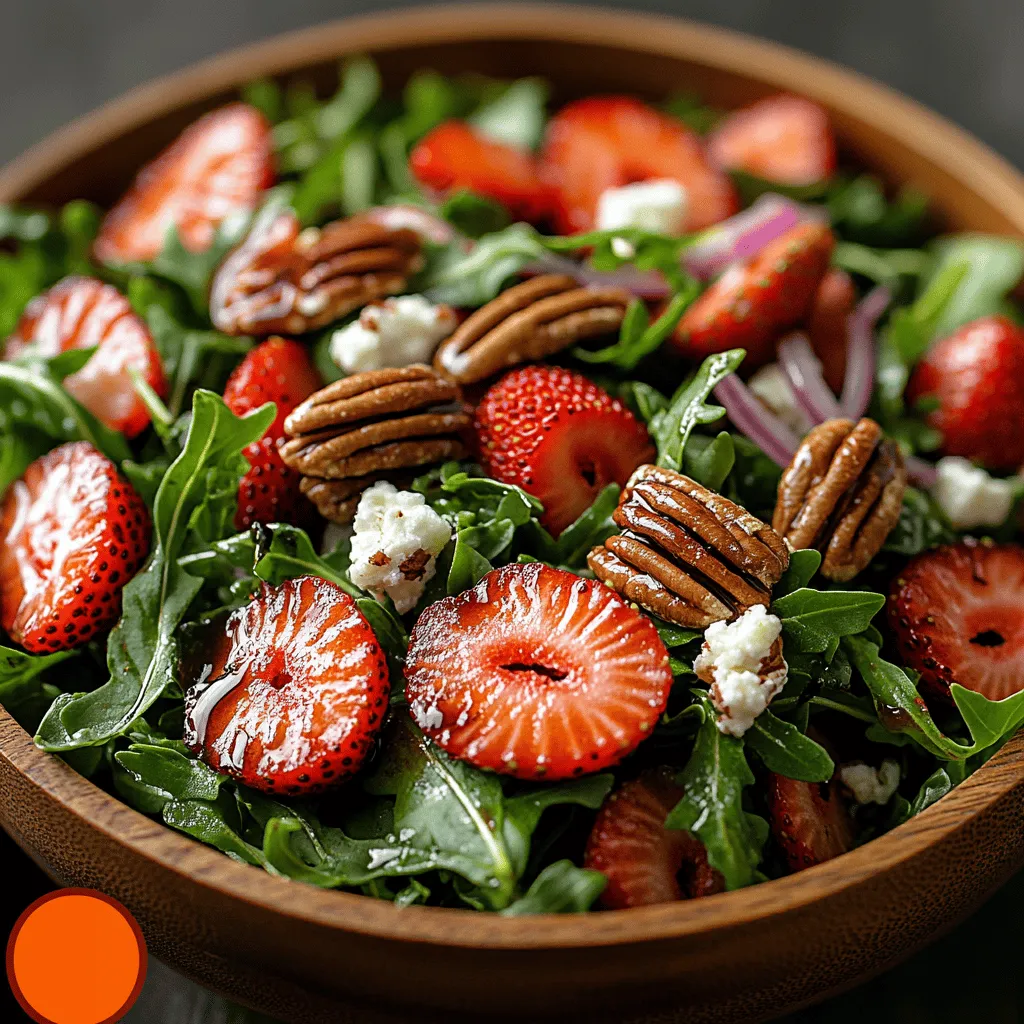 In the realm of salads, few combinations can rival the delightful harmony of sweet and spicy. The Sweet & Spicy Strawberry Arugula Salad stands out as an exemplary dish that not only tantalizes the taste buds but also elevates the dining experience with its vibrant colors and textures. This salad marries the peppery notes of fresh arugula with the juicy sweetness of strawberries, creating a refreshing treat that is perfect for any occasion, whether it be a summer barbecue or a formal dinner party.