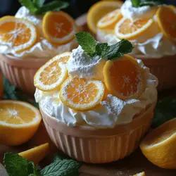 In recent years, there has been a notable shift in dessert preferences, with a growing trend towards light, refreshing, and health-conscious options. As people become more aware of their dietary choices, they are increasingly seeking desserts that not only satisfy their sweet cravings but also align with their health goals. Enter the Airy Citrus Yogurt Clouds—a delightful fusion of creamy Greek yogurt and vibrant citrus flavors that offers a perfect balance of indulgence and nutrition.