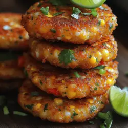 Corn fritters have long been a cherished dish in various cultures, showcasing the versatility of corn as a fundamental ingredient. From Southern-style hushpuppies to Latin American corn pancakes, the adaptations are endless. However, our Zesty Cilantro Corn Fritters stand out with their unique twist — the infusion of fresh cilantro and bright spices, giving each bite a fresh and zesty kick. Perfect for summer barbecues, casual gatherings, or even as a quick weeknight treat, these fritters embody the essence of seasonal cooking, making them a delightful choice for any occasion.