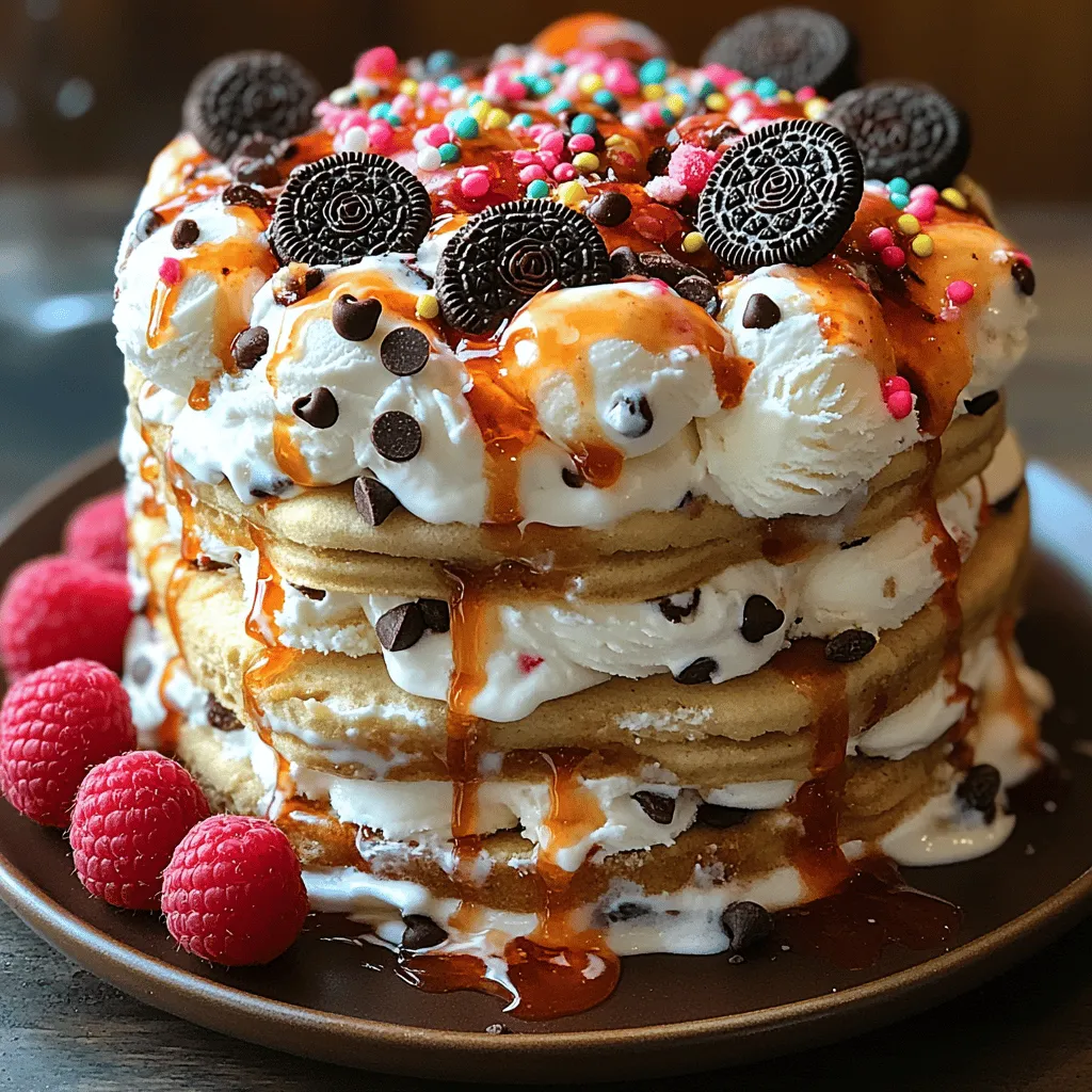 As the temperatures rise and the days grow longer, nothing quite captures the essence of summer like a delicious ice cream cake. Ice cream cakes are the ultimate summer dessert, combining the creamy goodness of ice cream with the delightful textures of cake. They are perfect for gatherings, barbecues, pool parties, or simply as a refreshing treat to enjoy at home. Among the myriad of ice cream cake recipes, the <strong>Chill Out Ice Cream Sandwich Cake</strong> stands out for its simplicity, fun presentation, and customizable nature.” /></p>
</p>
<h3>Preparing the Base</h3>
</p>
<p>The foundation of your Chill Out Ice Cream Sandwich Cake is essential for ensuring a delightful experience in every bite. Using ice cream sandwiches creates a nostalgic and satisfying base that is easy to work with. For your base, it’s crucial that the ice cream sandwiches fit snugly together without any large gaps. This not only helps maintain structural integrity as you layer on additional toppings but also ensures that each slice of cake has a balanced mix of flavors and textures.</p>
</p>
<p>When placing the ice cream sandwiches, start by laying them flat side down on a serving platter or a cake board. If you’re using a rectangular or square pan, you can arrange them in rows to maximize space and minimize waste. Gently press each sandwich into place to create a solid layer, ensuring that they are aligned evenly. For added stability, you may want to trim the edges of the sandwiches so they fit perfectly, especially if you are creating a round cake. The snug fit will help prevent any sliding or shifting once the layers are added.</p>
</p>
<h3>Adding Whipped Cream Layer</h3>
</p>
<p>Once your base is set, it’s time to introduce the whipped cream layer. This step not only adds a light and airy texture but also balances the richness of the ice cream. To spread the whipped cream evenly, start with chilled heavy cream and a bit of powdered sugar, whisking until soft peaks form. For additional flavor, consider incorporating vanilla extract or a splash of almond extract.</p>
</p>
<p>Using an offset spatula, dollop the whipped cream on top of the ice cream sandwich base. Begin at the center and gently spread outward, working your way to the edges. Aim for a consistent layer of about half an inch thick. If you want to achieve a smoother finish, you can dip your spatula in hot water and wipe it dry before smoothing out the cream. This technique helps to prevent sticking and creates a beautifully polished appearance.</p>
</p>
<h3>Drizzling Chocolate Sauce</h3>
</p>
<p>The chocolate sauce is a key element that elevates your ice cream sandwich cake both visually and flavor-wise. For an even distribution, you can use a squeeze bottle or a spoon to drizzle the sauce. Start by warming your chocolate sauce slightly in the microwave, ensuring it’s pourable but not hot enough to melt the layers beneath it.</p>
</p>
<p>Begin drizzling from the center of the cake, working your way outward in a circular motion. This technique allows the sauce to cascade down the sides, creating an enticing visual effect. Don’t be afraid to get creative—try crisscrossing the drizzles or creating swirls. The goal is to enhance the flavor while maintaining a beautiful presentation.</p>
</p>
<h3>Incorporating Crunch</h3>
</p>
<p>To add texture to your Chill Out Ice Cream Sandwich Cake, consider incorporating a crunchy layer. Options like crushed cookies, nuts, or granola can provide a delightful contrast to the creamy layers. Choose toppings that complement your cake’s overall flavor profile. For instance, if you’re using chocolate ice cream sandwiches, crushed Oreos or toasted pecans would work beautifully.</p>
</p>
<p>Sprinkle your chosen crunch topping evenly over the whipped cream layer, pressing down slightly to ensure they adhere. If you want to include multiple textures, feel free to combine different toppings. Just ensure that the layers remain balanced and that they enhance rather than overpower the flavors of the cake.</p>
</p>
<h3>Repeating Layers</h3>
</p>
<p>Layering is where the magic of your Chill Out Ice Cream Sandwich Cake truly comes to life. To create a stunning multi-layered dessert, repeat the base, whipped cream, chocolate sauce, and crunchy layers. Each layer should mirror the previous one in size and composition to maintain a cohesive look and ensure that each slice offers a harmonious blend of flavors.</p>
</p>
<p>After each layer is added, gently press down to compact the cake slightly, which helps stabilize the structure. Keep in mind that consistency is key; a well-constructed cake will not only look appealing but will also hold up when served. Aim for three to four complete layers, depending on the height and presentation you desire.</p>
</p>
<h3>Final Touch and Decoration</h3>
</p>
<p>The finishing touches are what will make your Chill Out Ice Cream Sandwich Cake truly stand out. Once you’ve completed all the layers, it’s time to decorate. A smooth finish on the top layer of whipped cream can be achieved by using a clean, warm spatula, smoothing out any imperfections. For a decorative flair, consider adding additional toppings such as chocolate shavings, sprinkles, or fresh fruit.</p>
</p>
<p>If you want to go the extra mile, you might use a piping bag fitted with a star tip to create decorative dollops of whipped cream on top. This not only enhances the visual appeal but also invites guests to dig in. A few strategically placed berries or a sprig of mint can add a pop of color, making your cake look as delightful as it tastes.</p>
</p>
<h3>Freezing Process</h3>
</p>
<p>To ensure your Chill Out Ice Cream Sandwich Cake achieves the perfect texture, freezing is a crucial step. After assembling your cake, cover it with plastic wrap or aluminum foil to prevent freezer burn while it sets. For best results, freeze the cake for at least four hours, but overnight is ideal. This extended freezing not only solidifies the layers but also allows the flavors to meld beautifully.</p>
</p>
<p>Once ready to serve, remove the cake from the freezer and let it sit at room temperature for about 10-15 minutes before slicing. This brief rest period will make cutting easier and provide a creamy texture rather than a hard, frozen dessert. Use a sharp knife, dipping it in warm water between cuts for clean slices, ensuring each portion is as appealing as it is delicious.</p>
</p>
<h3>Tips for Customization</h3>
</p>
<p><strong>Flavor Variations</strong>: The beauty of the Chill Out Ice Cream Sandwich Cake lies in its versatility. You can experiment with different ice cream sandwich flavors to suit your preferences. Try using mint chocolate chip sandwiches for a refreshing twist or vanilla sandwiches paired with fruit toppings for a lighter option. You can also mix and match flavors between layers for a unique taste experience.</p>
</p>
<p><strong>Dietary Considerations</strong>: For those with dietary restrictions, there are plenty of options to adapt this dessert. Look for gluten-free ice cream sandwiches and ensure any toppings you choose are also gluten-free. For dairy-free alternatives, consider using coconut or almond milk-based ice cream sandwiches. Nut-free toppings like seeds or crispy rice can provide crunch without the allergens.</p>
</p>
<p><strong>Seasonal Adaptations</strong>: Enhance your dessert with seasonal flavors. In summer, fresh berries and a berry compote can add a bright, fruity note, while in fall, consider incorporating pumpkin spice ice cream sandwiches or adding caramelized apples. These adaptations not only keep the recipe fresh but also make it a perfect fit for any occasion throughout the year.</p>
</p>
<h3>Serving Suggestions</h3>
</p>
<p>The Chill Out Ice Cream Sandwich Cake is a fantastic dessert for various occasions. Whether it’s a summer barbecue, a birthday party, or a cozy family gathering, this cake is sure to impress. To elevate your serving presentation, consider slicing the cake into wedges and plating them with a drizzle of chocolate sauce or a scoop of additional ice cream on the side.</p>
</p>
<p>For an extra special touch, pair your cake with cold beverages such as milkshakes, iced coffee, or even sparkling water to cleanse the palate. You might also consider serving it alongside a lighter dessert, like a fruit salad, to balance the richness of the cake.</p>
</p>
<h3>Conclusion</h3>
</p>
<p>Creating the Chill Out Ice Cream Sandwich Cake is not only an enjoyable cooking adventure but also a delightful way to bring people together. With its easy assembly and customizable features, this dessert is perfect for any occasion. Whether you stick to the classic recipe or explore your own variations, the joy of making and sharing this treat with friends and family is what truly matters.</p>
</p>
<p>We encourage you to embrace the creativity that comes with making this dessert. Don’t hesitate to share your experiences, variations, and tips in the comments below. Let’s foster a community around dessert-making that inspires everyone to explore their culinary skills and enjoy the sweet moments that come from sharing delicious food.</p>
</div>