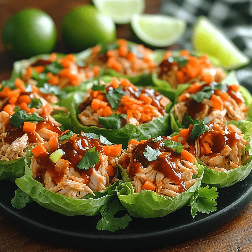 Before diving into the cooking process, it's essential to understand the ingredients that make up these Smoky BBQ Chicken Lettuce Cups. The right selection of components can elevate the dish and ensure that every bite is bursting with flavor.