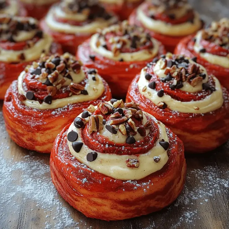 Cinnamon rolls are more than just a simple breakfast pastry; they embody warmth, comfort, and a hint of nostalgia. Their soft, pillowy texture and sweet, aromatic filling make them a beloved treat in homes across the globe. Traditionally enjoyed fresh out of the oven, these delightful rolls have a way of transforming any ordinary moment into a special occasion. Now, imagine elevating this classic comfort food to new heights by infusing it with the rich, velvety flavor of red velvet.