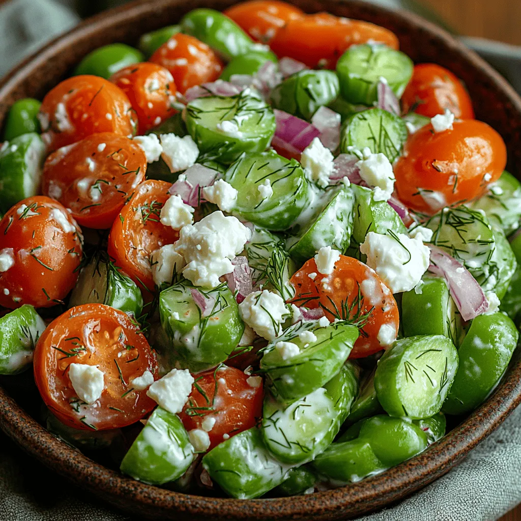 When the weather warms up and fresh produce is at its peak, nothing beats a vibrant and refreshing salad. The Creamy Dill Snap Pea Salad is an ideal choice for those looking to embrace the beauty of seasonal vegetables while maintaining a healthy diet. This salad not only boasts a visually appealing presentation but also delivers a delightful crunch and a burst of flavor in every bite. Whether served as a light lunch, a side dish at a summer barbecue, or a potluck favorite, this creamy salad is sure to impress.