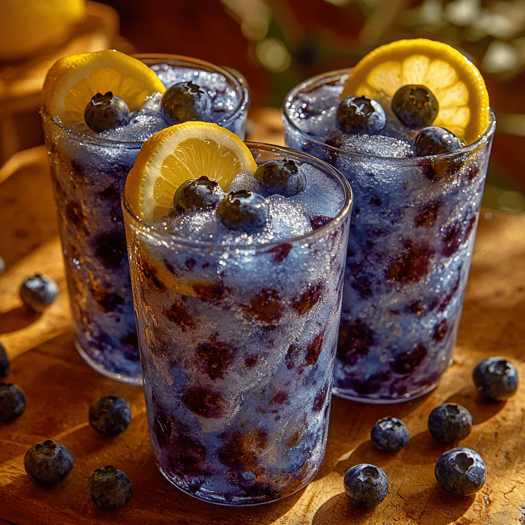 Blueberry lemonade slush is not just another frozen drink; it’s an experience. Slush beverages, in general, have a unique way of revitalizing our senses, offering a wonderful combination of texture and flavor that leaves you feeling cool and satisfied. The contrasting flavors of blueberries and lemons are what make this slush particularly enchanting.
