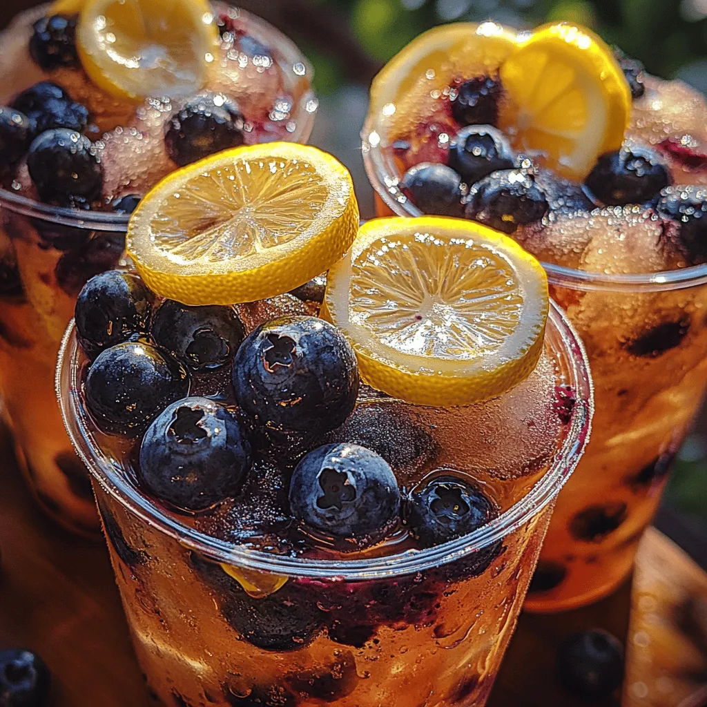 Blueberry lemonade slush is not just another frozen drink; it’s an experience. Slush beverages, in general, have a unique way of revitalizing our senses, offering a wonderful combination of texture and flavor that leaves you feeling cool and satisfied. The contrasting flavors of blueberries and lemons are what make this slush particularly enchanting.
