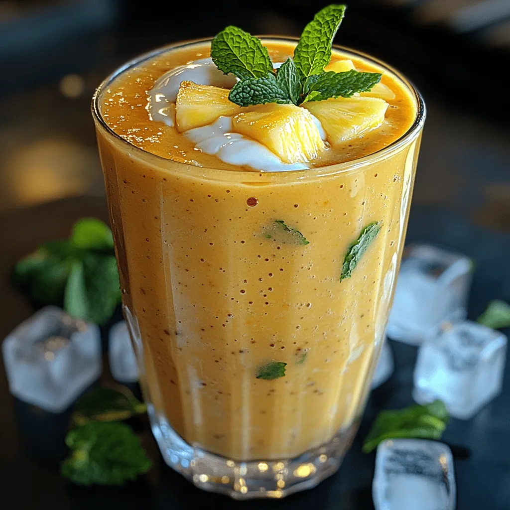 In recent years, smoothies have surged in popularity, becoming a staple in health-conscious diets and a go-to choice for quick, nutritious meals. With their vibrant colors and delicious flavors, smoothies offer a versatile canvas for a variety of ingredients, making them an ideal option for anyone looking to incorporate more fruits and vegetables into their diet. Among the myriad of smoothie recipes, the Tropical Paradise Coconut Pineapple Smoothie stands out as a refreshing and invigorating drink, perfect for hot summer days or as a delightful breakfast option.