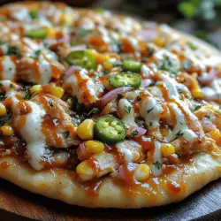 Flatbread serves as an excellent base for a variety of toppings, making it an incredibly versatile option for countless recipes. In this BBQ Chicken Ranch Flatbread recipe, the choice of flatbread or naan brings a delightful texture that complements the toppings beautifully. Flatbreads can be found in many forms, from traditional Middle Eastern pita to Indian naan. Each type has its unique characteristics, but they all share a common trait: their ability to hold up against savory toppings without becoming soggy.