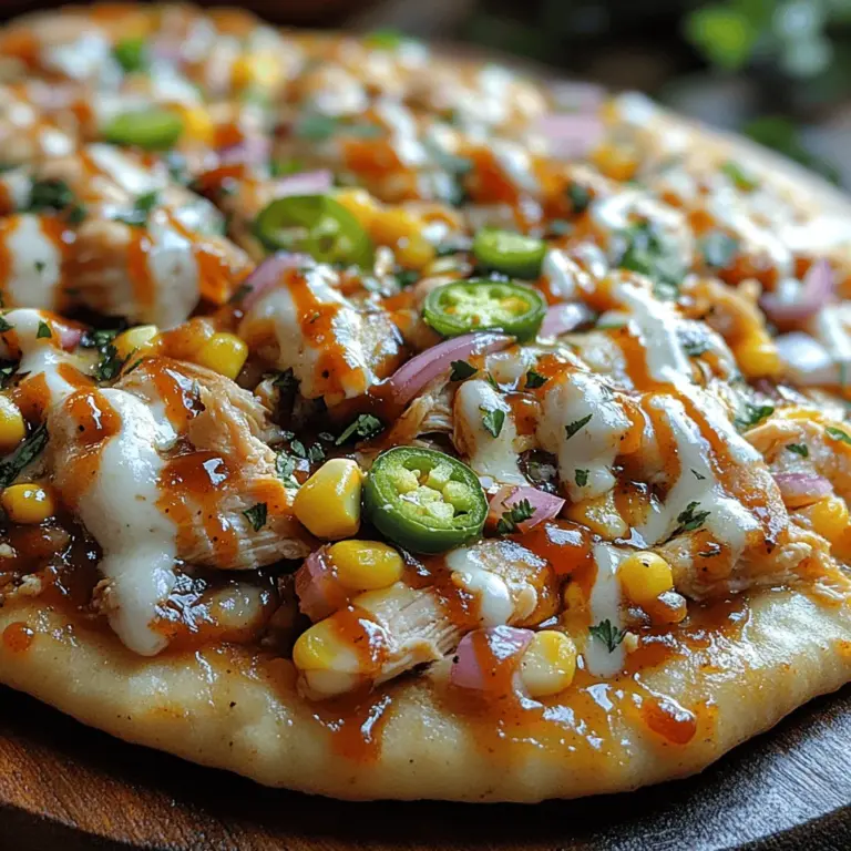 Flatbread serves as an excellent base for a variety of toppings, making it an incredibly versatile option for countless recipes. In this BBQ Chicken Ranch Flatbread recipe, the choice of flatbread or naan brings a delightful texture that complements the toppings beautifully. Flatbreads can be found in many forms, from traditional Middle Eastern pita to Indian naan. Each type has its unique characteristics, but they all share a common trait: their ability to hold up against savory toppings without becoming soggy.