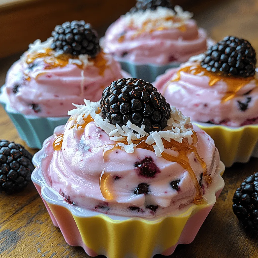 As the summer heat lingers, finding a refreshing and healthy snack becomes essential for many. Enter Frosty Blackberry Bliss Bites, a delightful treat that not only tantalizes your taste buds but also nourishes your body. These little bites are the perfect fusion of creamy Greek yogurt and the vibrant, juicy notes of fresh blackberries. Not only are they a feast for the eyes, but they're also a guilt-free indulgence that you can enjoy any time of the day.