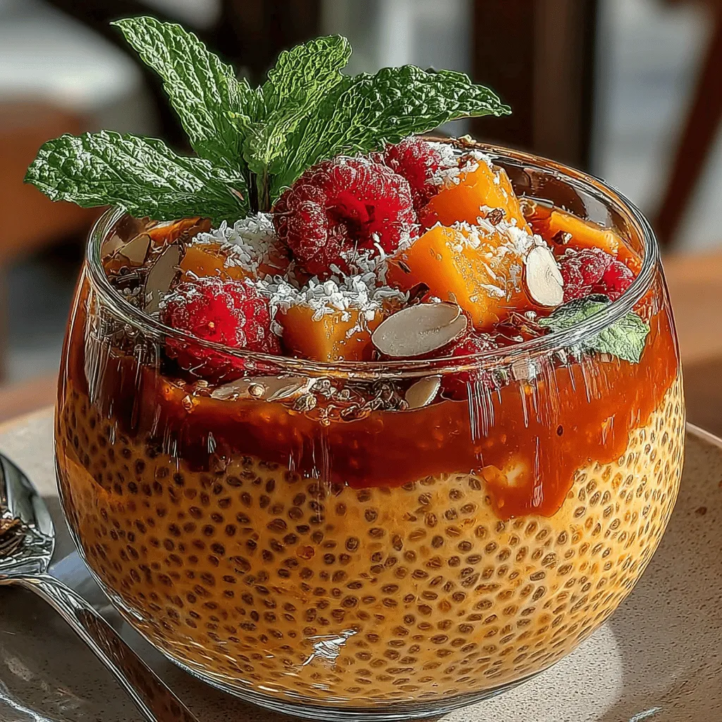 Chia pudding has gained popularity in recent years as a nutritious and versatile dessert option that caters to various dietary preferences. This delightful treat, rich in flavor and texture, can be customized to suit anyone's taste. One standout variation is the Peach Melba Chia Pudding, which brings together the luscious flavors of ripe peaches and tart raspberries, reminiscent of the classic Peach Melba dessert created by renowned chef Auguste Escoffier in the late 19th century. This delightful combination not only satisfies your sweet cravings but also packs a nutritional punch, making it an ideal choice for health-conscious individuals.
