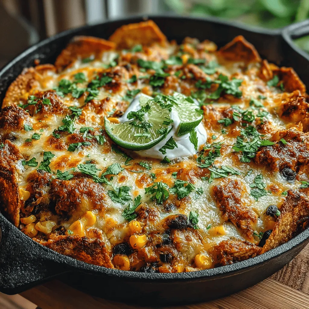In today's fast-paced world, finding time to prepare a delicious and satisfying meal can feel like a daunting task, especially during busy weeknights. That's where skillet meals come into play. These versatile, time-saving options allow you to create a wholesome dinner with minimal fuss. Among the myriad of skillet recipes available, the Cheesy Green Chile Chicken Enchilada Skillet stands out as a flavorful and comforting dish that beautifully marries the creamy richness of cheese with the spicy zest of green chiles. This dish not only promises a delightful explosion of flavors but also boasts a straightforward preparation process, making it an excellent choice for family dinners or casual gatherings.