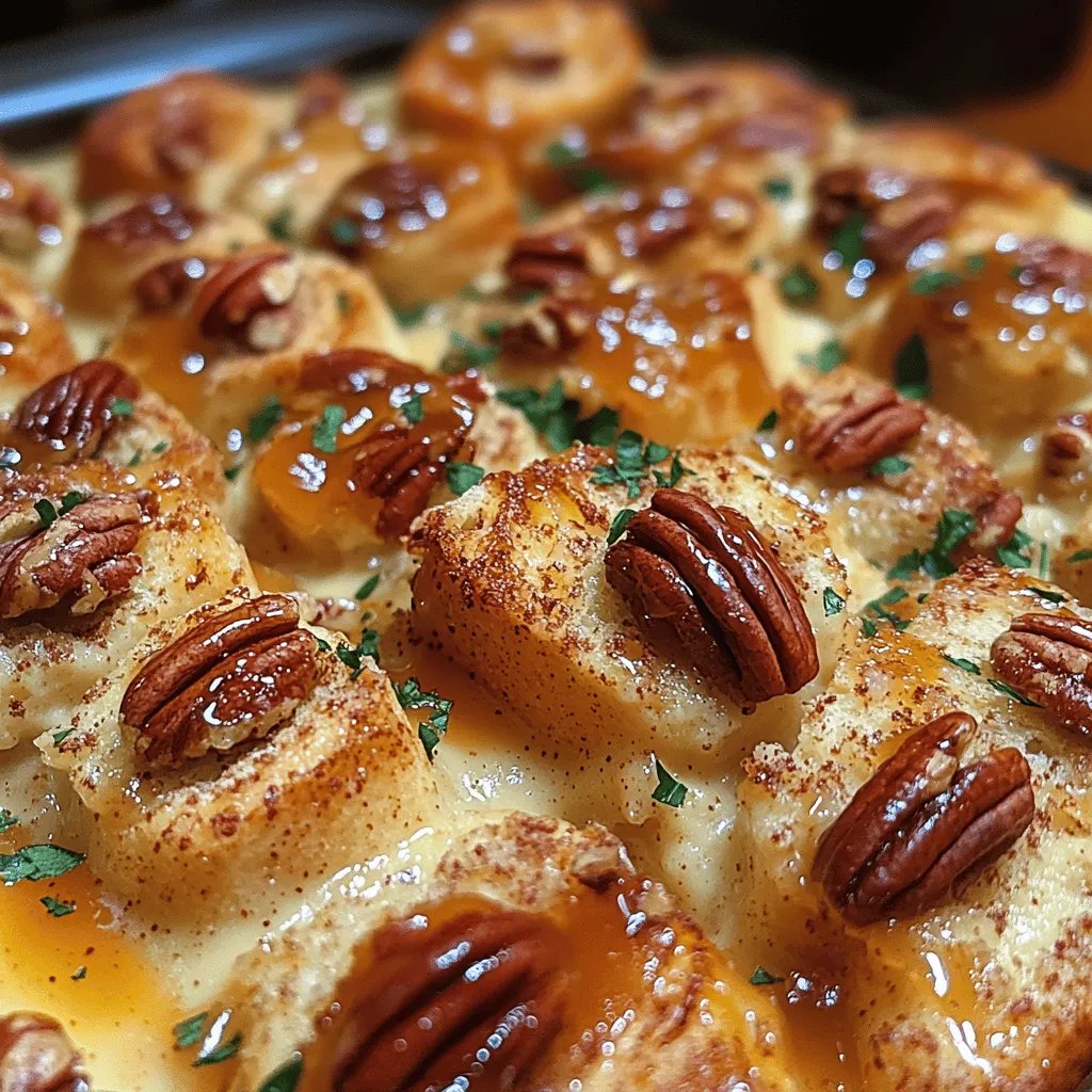 Bread pudding is a timeless dessert that has graced tables across various cultures, transforming stale bread into a delectable treat that warms the heart. Among the myriad variations of this classic dish, the Buttery Caramel Pecan Bread Pudding stands out as an indulgent favorite, combining the richness of butter, the sweetness of caramel, and the crunch of pecans. This recipe is not just about satisfying a sweet tooth; it's about creating a memorable culinary experience that evokes nostalgia and comfort.