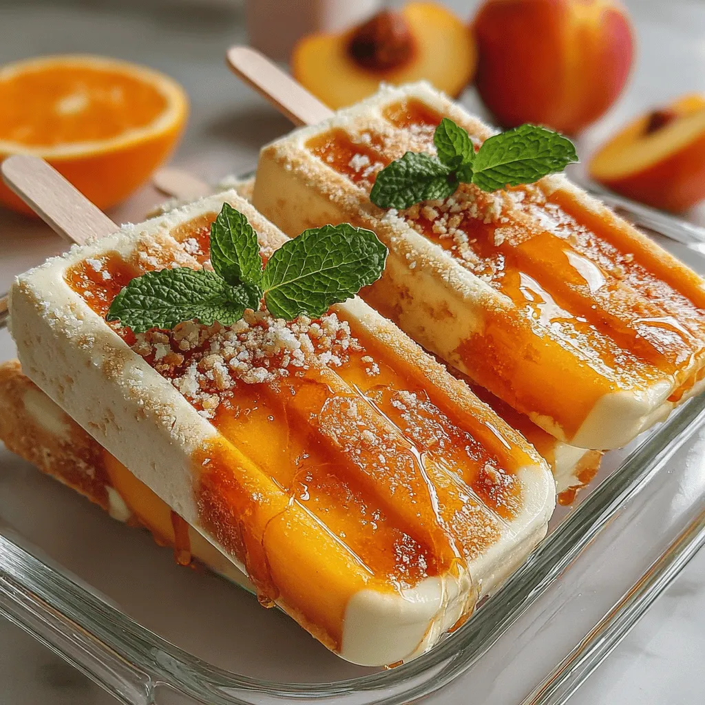 As the sun blazes overhead and the temperatures rise, nothing quite hits the spot like a refreshing popsicle. Over the years, homemade popsicles have surged in popularity, emerging as a go-to summer treat for families eager to beat the heat. Not only are these frozen delights a fun way to cool down, but they also offer a canvas for creativity in the kitchen, allowing you to combine flavors and textures to your heart's content. Among the myriad of options available, Peach Yogurt Popsicles stand out as a delicious and nutritious choice, combining the natural sweetness of ripe peaches with the creamy tang of yogurt.