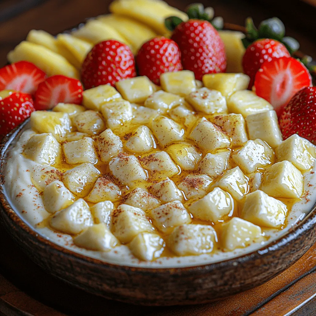 In the realm of healthy snacking, few recipes can compete with the delightful combination of creamy Greek yogurt and fresh, vibrant fruits. The Luscious Creamy Greek Yogurt Fruit Dip is not only a simple and quick recipe but also a versatile treat that can be enjoyed at any time of the day. Whether you're looking for a nutritious option for a family gathering, a refreshing dessert, or a healthy snack to accompany your afternoon tea, this dip checks all the boxes. With its rich texture and the perfect balance of sweetness and tang, this recipe is bound to become a staple in your culinary repertoire.