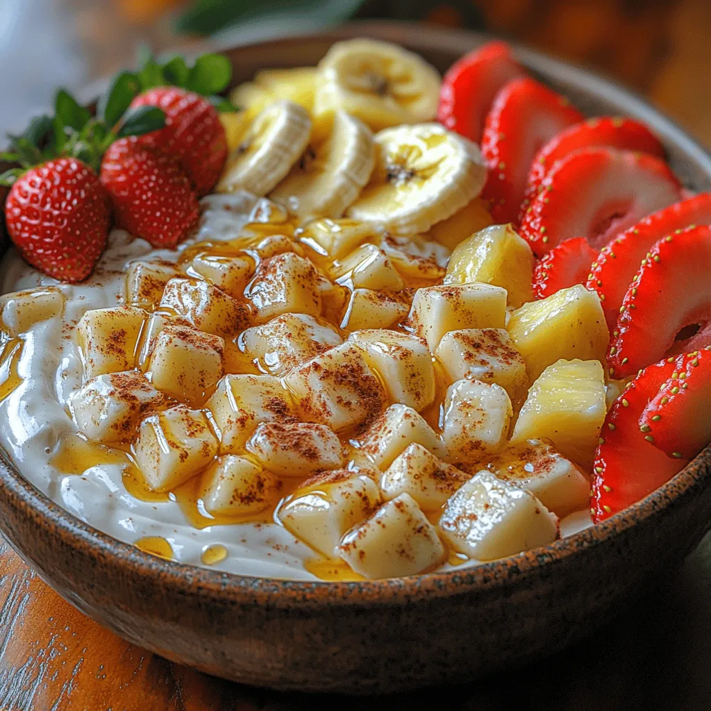 In the realm of healthy snacking, few recipes can compete with the delightful combination of creamy Greek yogurt and fresh, vibrant fruits. The Luscious Creamy Greek Yogurt Fruit Dip is not only a simple and quick recipe but also a versatile treat that can be enjoyed at any time of the day. Whether you're looking for a nutritious option for a family gathering, a refreshing dessert, or a healthy snack to accompany your afternoon tea, this dip checks all the boxes. With its rich texture and the perfect balance of sweetness and tang, this recipe is bound to become a staple in your culinary repertoire.