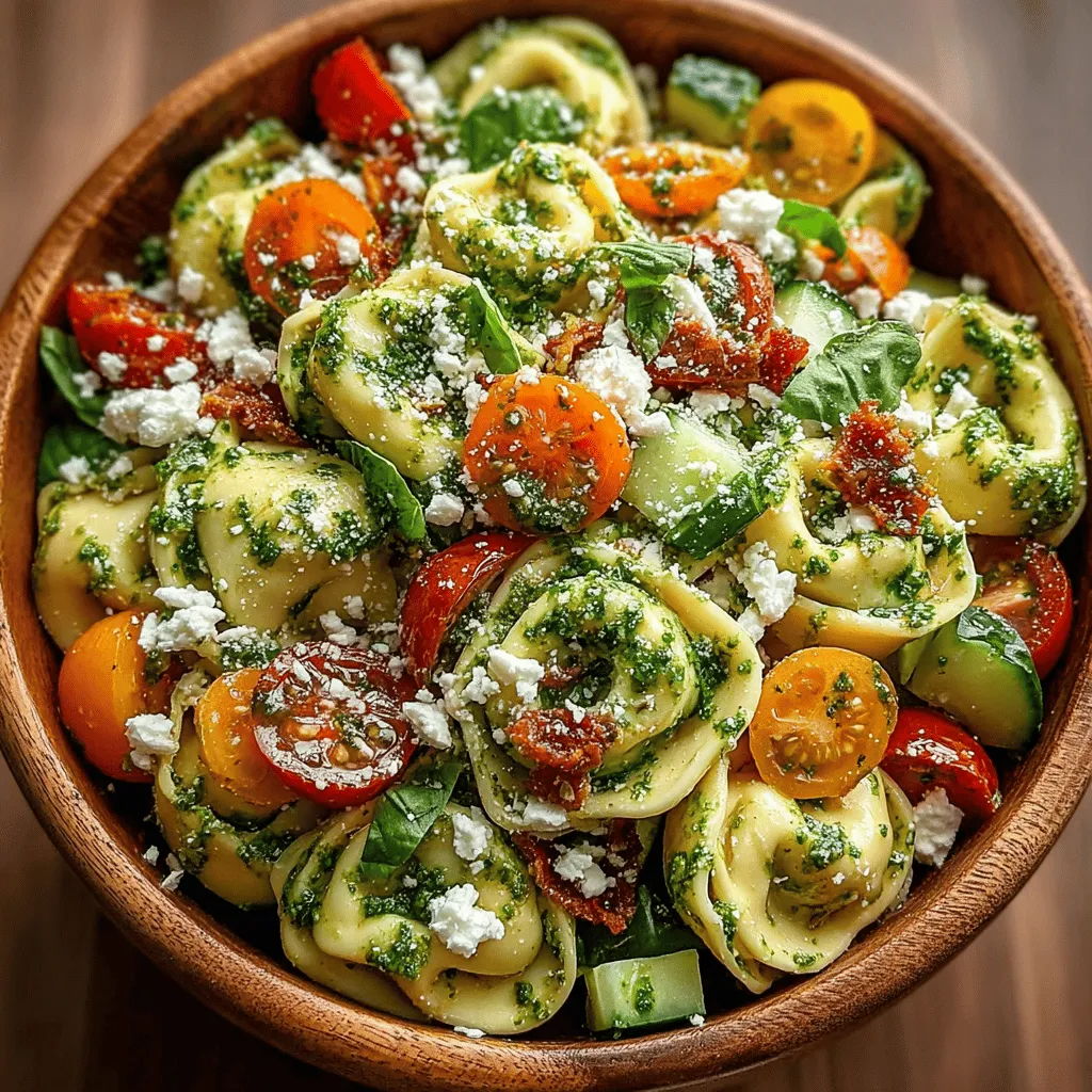 When it comes to vibrant and refreshing dishes, few can rival the allure of a Fresh Basil Pesto Tortellini Salad. This delightful creation marries the rich, aromatic flavors of pesto with the satisfying texture of tortellini, making it an irresistible option for any meal. Whether served as a light lunch, a side dish at a summer barbecue, or a centerpiece for a potluck, this salad not only tantalizes the taste buds but also celebrates the freshness of its ingredients.