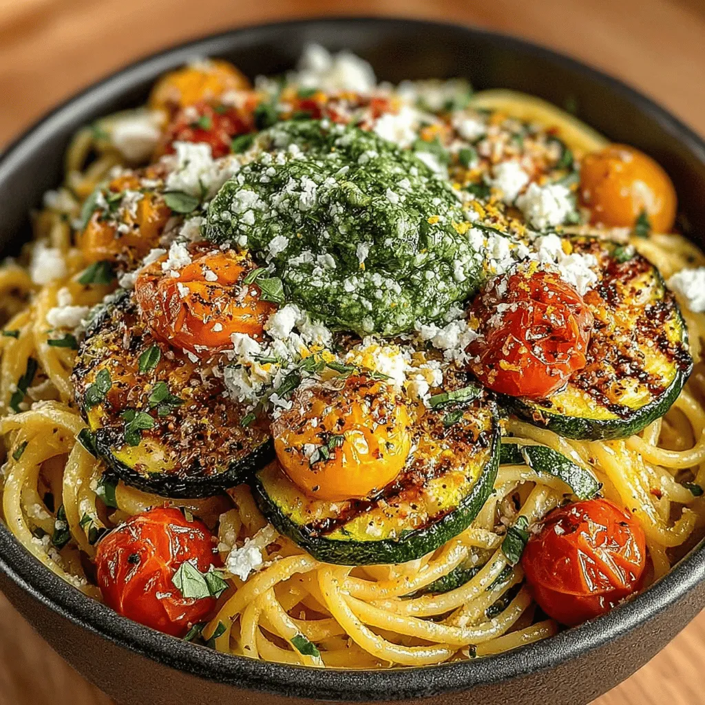 In the realm of weeknight dinners, finding a recipe that is both satisfying and simple can often feel like a daunting task. Enter the Zesty Roasted Zucchini and Feta Pasta, a delightful dish that combines the freshness of seasonal vegetables with the savory creaminess of feta cheese. This recipe is not only easy to prepare but also bursts with flavors, making it a perfect addition to your culinary repertoire.