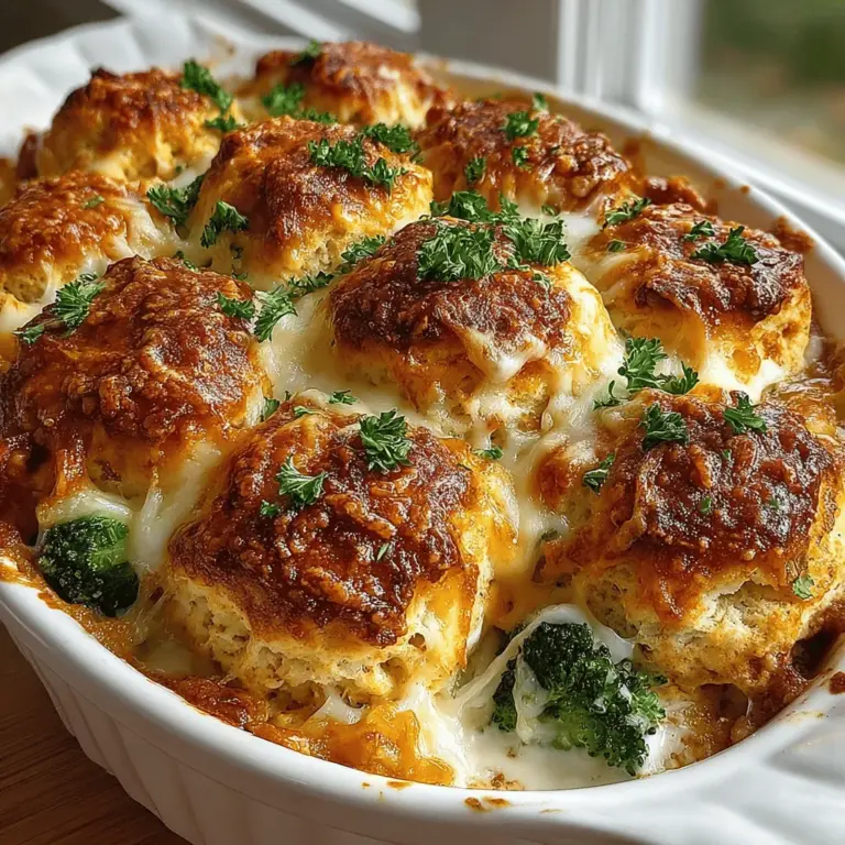 To achieve the perfect texture and flavor in your Creamy Chicken Alfredo Biscuit Bake, the arrangement of biscuit dough is crucial. Start by using refrigerated biscuit dough for convenience, but you can also opt for homemade if you prefer a fresher taste.