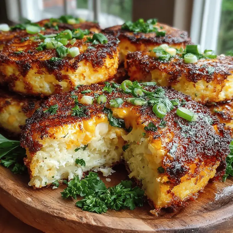 Welcome to the delightful world of Roasted Corn & Cheddar Grits Cakes, a dish that perfectly embodies the essence of comfort food while offering a unique twist that appeals to a wide array of palates. This recipe combines the creamy, rich texture of grits with the savory tang of sharp cheddar cheese and the natural sweetness of roasted corn, creating a harmonious balance of flavors that is sure to tantalize your taste buds. Whether you’re looking for a satisfying brunch option, a tasty appetizer, or a main dish that will impress your guests, these grits cakes are a versatile addition to any meal.