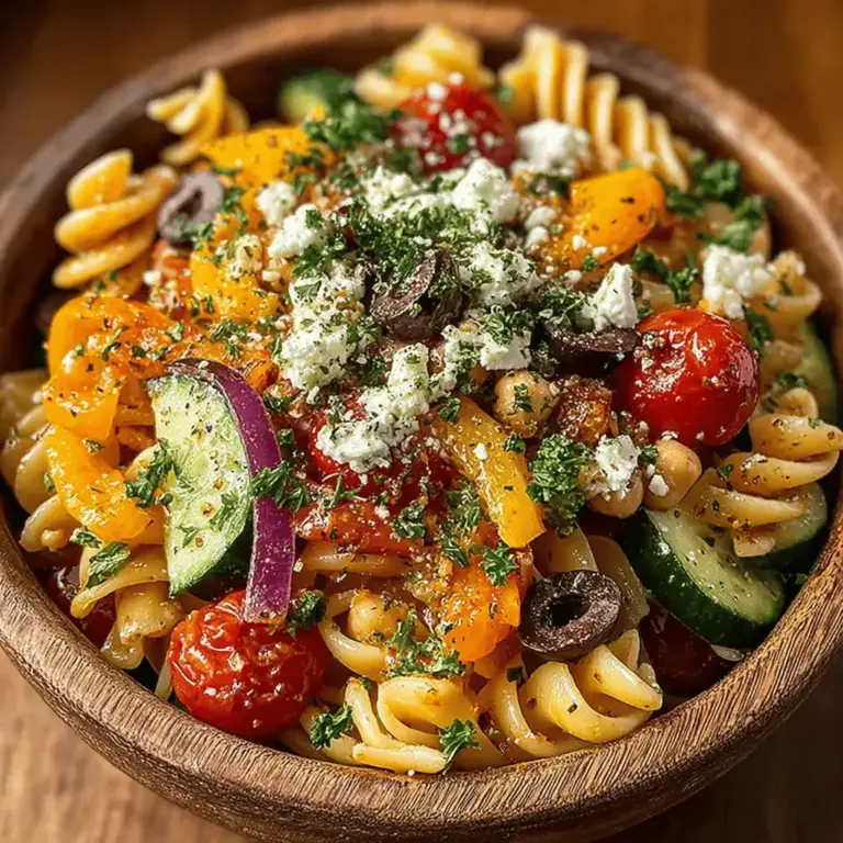 Pasta salads have long been a favorite among meal enthusiasts for their versatility, convenience, and nutritional benefits. They can serve as a hearty main dish, a delightful side, or even a light lunch option, making them an ideal choice for busy weekdays or leisurely weekends. The Chickpea Delight Pasta Salad stands out in this category, combining wholesome ingredients with vibrant flavors and textures that are sure to tantalize your taste buds.