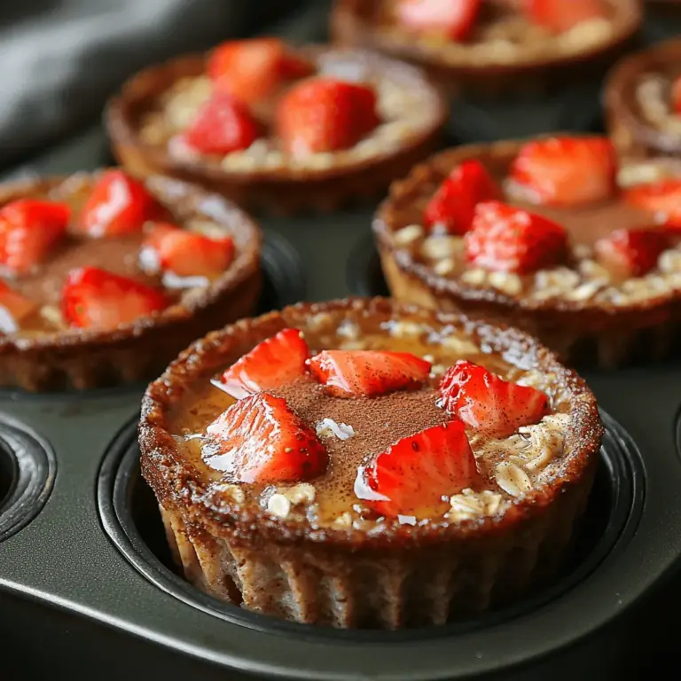 In today's fast-paced world, the demand for healthy breakfasts and snacks has surged, with individuals seeking nutritious options that fit seamlessly into their busy lifestyles. As a result, recipes that combine convenience with health benefits are becoming increasingly popular. Among these, Sweet Strawberry Oat Cups stand out as a delightful choice that not only satisfies your sweet tooth but also nourishes your body. These oat cups are a perfect blend of flavor, texture, and health, making them an ideal breakfast or snack for anyone looking to fuel their day.