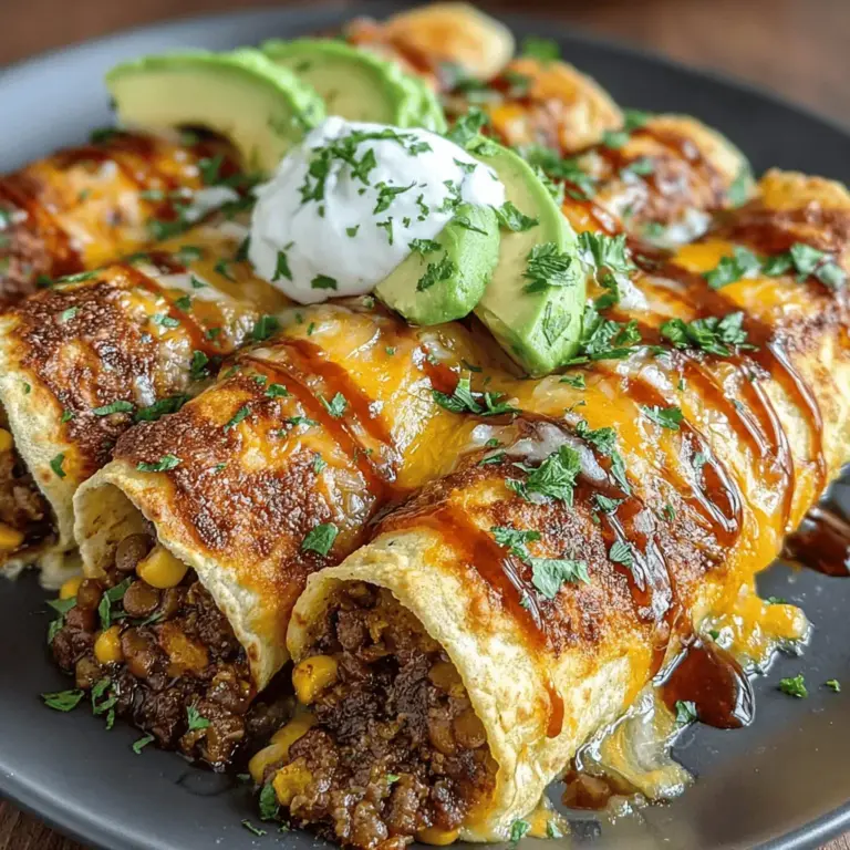 In recent years, the trend toward plant-based meals has gained tremendous momentum, driven by a growing awareness of health, environmental sustainability, and culinary creativity. More people are looking for nutritious and flavorful alternatives to traditional meat-based dishes, and one such delightful option is Cheesy Southwest Lentil Enchiladas. This recipe not only caters to those seeking a plant-based lifestyle but also promises a satisfying and hearty meal that is rich in flavor and nutrition.