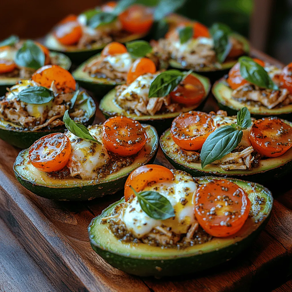 In recent years, the culinary world has witnessed a surge in the popularity of avocados, and for good reason. These creamy green fruits are not only delicious but also packed with nutrients, making them a staple in numerous diets across the globe. One of the standout recipes that showcases avocados' versatility and health benefits is the Pesto Chicken Stuffed Avocado. This dish beautifully combines the rich, buttery texture of the avocado with the bold flavors of pesto and succulent chicken, creating a meal that's as satisfying as it is nutritious.