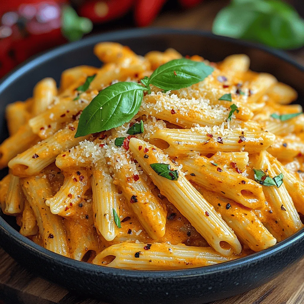 Pasta is a beloved staple in kitchens around the world, and when it comes to easy yet indulgent dishes, creamy roasted red pepper penne stands out as a must-try recipe. Originating from the Mediterranean, this dish brings together the sweet and smoky flavors of roasted red peppers with the creamy richness of a well-crafted sauce, creating a symphony of taste that is both comforting and sophisticated. Whether you are preparing a casual family dinner, hosting a gathering with friends, or simply treating yourself to a gourmet meal at home, creamy roasted red pepper penne is sure to impress.