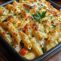 To create the perfect Creamy Greek Pasta Bake, it's important to understand the role of each ingredient. Every component contributes to the overall flavor, texture, and nutritional value of the dish, making it essential to choose high-quality products.