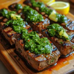 When it comes to versatile and flavorful appetizers, Herbaceous Chimichurri Steak Bites stand out as a delightful option that caters to a variety of palates. Bursting with fresh flavors and rich textures, this dish combines tender morsels of steak with a vibrant chimichurri sauce, creating a perfect bite-sized treat that is sure to impress. Whether you're hosting a gathering or simply seeking a quick yet satisfying meal, these steak bites encapsulate the essence of Argentine cuisine, bringing a taste of the grill right to your table.