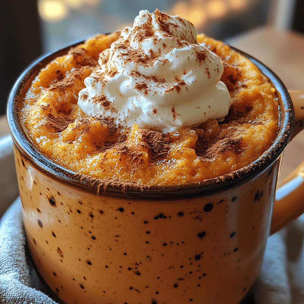 In recent years, mug cakes have gained immense popularity in the realm of modern baking. These quick, single-serving desserts have become a go-to solution for those who crave a sweet treat without the time commitment of traditional baking. The Fluffy Pumpkin Spice Mug Cake, in particular, stands out as a seasonal favorite, combining the comforting flavors of pumpkin and warm spices that evoke the essence of fall. Whether you're cozying up on a chilly evening or treating yourself after a long day, this mug cake is the perfect way to indulge in autumn's bounty.
