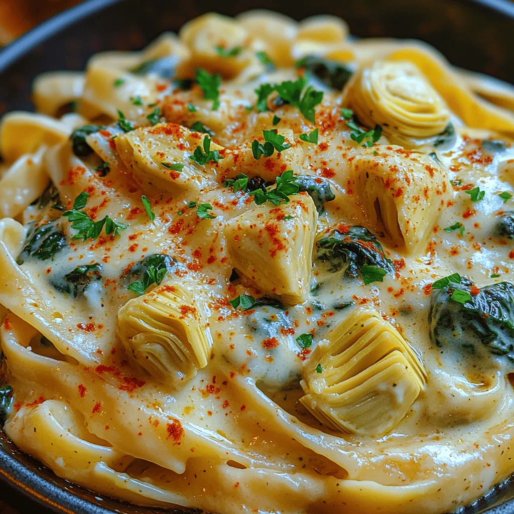 Pasta dishes have a universal appeal that transcends cultural boundaries, making them a favorite among home cooks and food lovers alike. Whether it’s a quick weeknight meal or a luxurious dish for a special gathering, pasta offers endless possibilities for creativity and flavor. Among the myriad of pasta recipes, Creamy Spinach Artichoke Pasta stands out as a rich, indulgent option that captures the essence of comfort food while delivering a burst of freshness.