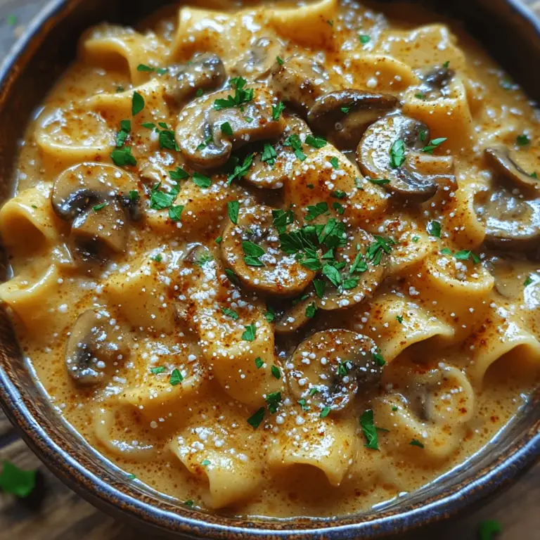 Mushroom stroganoff is a dish that embodies comfort food at its finest. With its luxurious creamy texture and rich, umami flavors, this dish is sure to delight your taste buds. Traditionally made with tender strips of beef, the stroganoff has evolved over the years, welcoming plant-based adaptations that make it accessible to everyone, including those following a vegan lifestyle. The creamy dreamy mushroom stroganoff is a perfect example of how you can enjoy this classic dish without sacrificing flavor or texture.