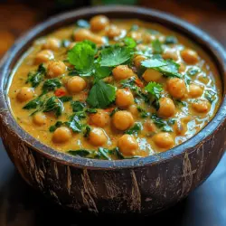 When it comes to comfort food that nourishes both body and soul, Creamy Chickpea Spinach Stew stands out as a vibrant and satisfying choice. This dish features a delightful medley of chickpeas and fresh spinach enveloped in a rich, creamy sauce, making it not only a feast for the eyes but also a powerhouse of flavor and nutrition. Whether you're a seasoned cook or a novice in the kitchen, this stew is easy to prepare and offers a delectable solution for busy weeknight dinners or leisurely weekend meals.