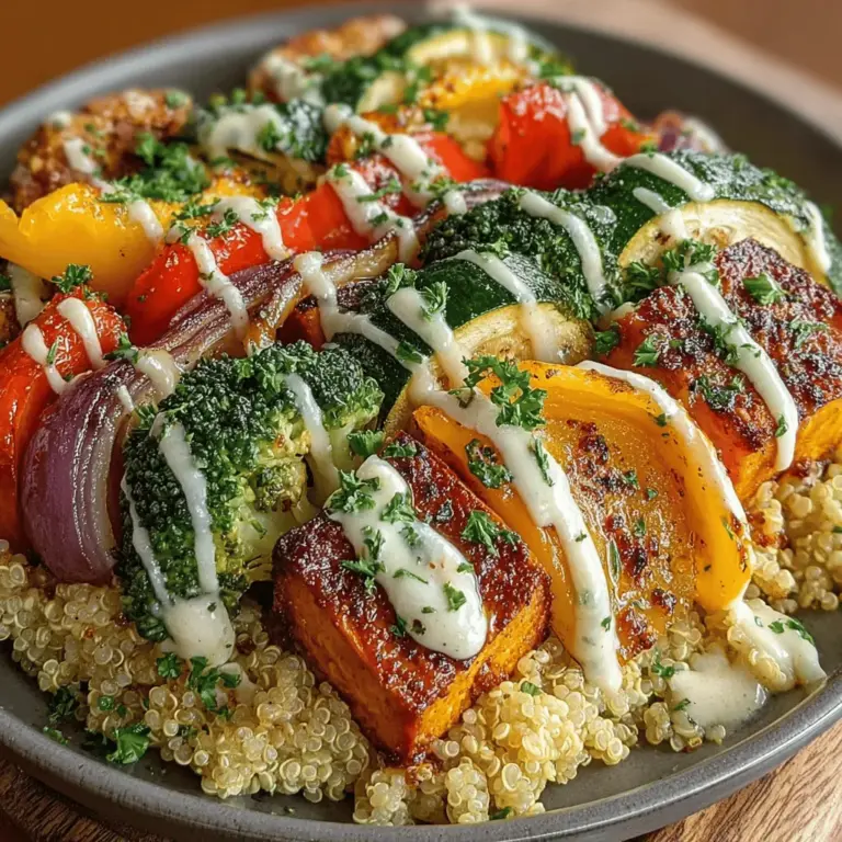 In recent years, quinoa bowls have surged in popularity, becoming a staple in health-conscious kitchens across the globe. These vibrant and nutrient-dense meals offer a versatile base for various ingredients, making them ideal for anyone looking to incorporate wholesome foods into their diet. Among the myriad of quinoa bowl recipes available, the Roasted Veggie Quinoa Bowl with Zesty Lemon Tahini stands out as a particularly delicious and nutritious option. This dish not only provides a bounty of flavors and textures but also showcases the standout ingredient: a zesty lemon tahini sauce that elevates the entire meal.