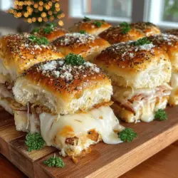 Sliders have become a beloved staple at gatherings, parties, and family meals, owing to their bite-sized nature and versatility. Among the myriad of slider recipes, the Melty Delight Ham & Swiss Sliders stand out for their mouthwatering combination of gooey cheese, savory ham, and a delectable buttery topping. Whether you're hosting a game day party, a casual family dinner, or a festive holiday gathering, these sliders are an enticing choice that promises to please everyone at the table.