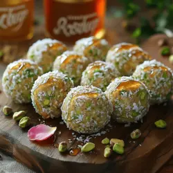 Are you in search of a delightful snack that not only satisfies your sweet cravings but also provides a nutritious boost? Look no further than Sweet Pistachio Rose Energy Bites. This exquisite treat blends the nutty flavor of pistachios with the floral notes of rose, creating an irresistible combination that is sure to please your palate. Perfect for a quick energy boost before a workout or a wholesome treat to enjoy at any time of the day, these energy bites are a fantastic addition to your snacking repertoire.