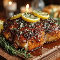 As the holiday season approaches, the kitchen transforms into a bustling hub of activity, filled with the aromas of traditional recipes and joyful gatherings. Among the many iconic dishes that grace our tables during this festive time, the turkey stands out as a centerpiece, embodying the spirit of celebration. While classic roast turkey recipes have their charm, introducing a unique and flavorful twist can elevate your holiday feast to new heights. Enter the Zesty Lemon Glazed Turkey—a dish that not only captures the essence of the season but also tantalizes the taste buds with its vibrant flavors and aromatic qualities.