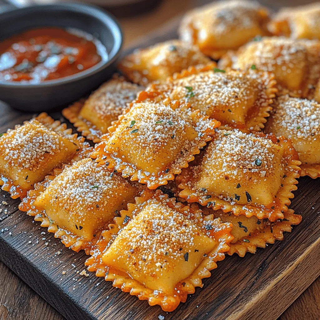 When it comes to appetizers, few things can rival the satisfying crunch of a perfectly fried bite-sized treat. Fried appetizers have carved a special place in the culinary world, beloved for their irresistible textures and rich flavors. One such dish that stands out in this realm is the Crunchy Crunch Toasted Ravioli Bites. This recipe offers a delightful twist on traditional ravioli, transforming a classic Italian dish into a snack that’s perfect for parties, game day, or a cozy night in.