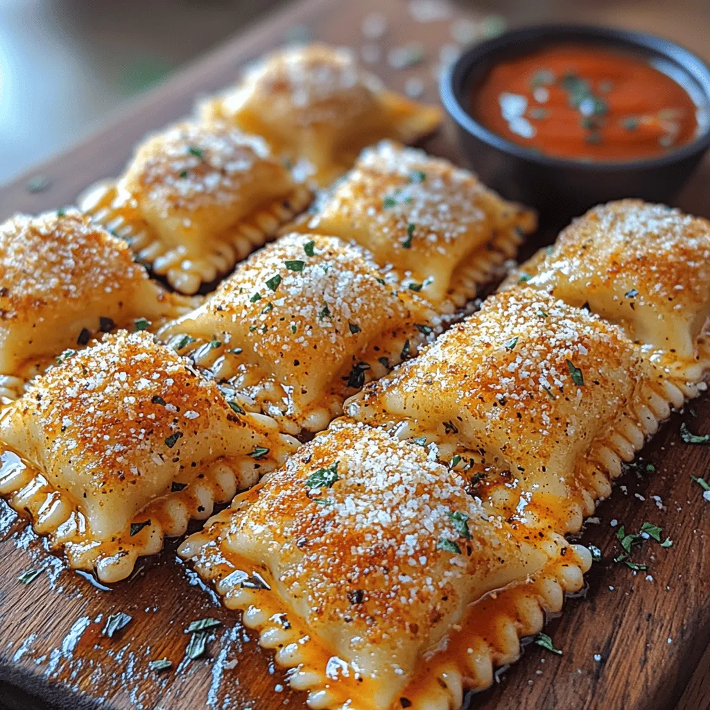 When it comes to appetizers, few things can rival the satisfying crunch of a perfectly fried bite-sized treat. Fried appetizers have carved a special place in the culinary world, beloved for their irresistible textures and rich flavors. One such dish that stands out in this realm is the Crunchy Crunch Toasted Ravioli Bites. This recipe offers a delightful twist on traditional ravioli, transforming a classic Italian dish into a snack that’s perfect for parties, game day, or a cozy night in.