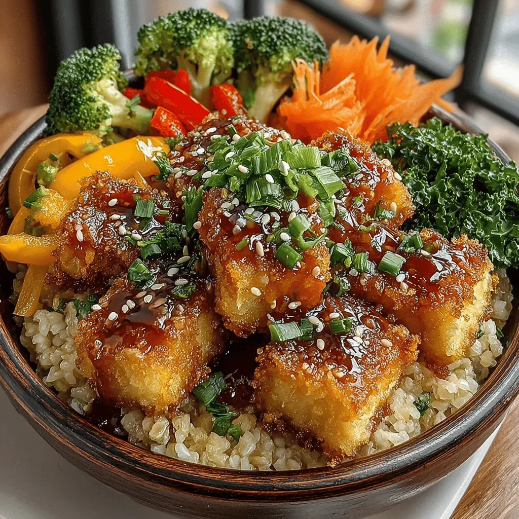 In recent years, plant-based diets have gained immense popularity, and for good reason. One dish that perfectly embodies the appeal of vegetarian cuisine is the Crispy Garlic Tofu Bowl. This vibrant meal is a delightful combination of textures and flavors, featuring crispy tofu, fresh vegetables, and a mouthwatering sauce that ties everything together. Not only is this dish visually appealing, but it also offers a satisfying and nutritious option for those seeking a hearty meal without the meat.