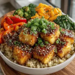 In recent years, plant-based diets have gained immense popularity, and for good reason. One dish that perfectly embodies the appeal of vegetarian cuisine is the Crispy Garlic Tofu Bowl. This vibrant meal is a delightful combination of textures and flavors, featuring crispy tofu, fresh vegetables, and a mouthwatering sauce that ties everything together. Not only is this dish visually appealing, but it also offers a satisfying and nutritious option for those seeking a hearty meal without the meat.