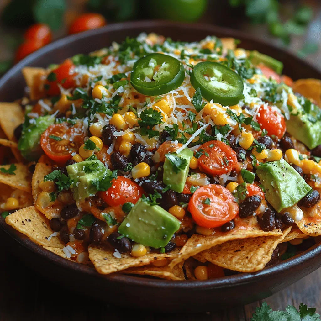 In the realm of plant-based cuisine, few dishes can deliver the satisfying crunch and vibrant flavors that a Crunchy Vegan Nacho Salad offers. This delightful recipe combines the classic elements of nachos—crispy tortilla chips, savory toppings, and zesty flavors—with fresh, wholesome ingredients, creating a dish that's not only visually appealing but also packed with nutrients.