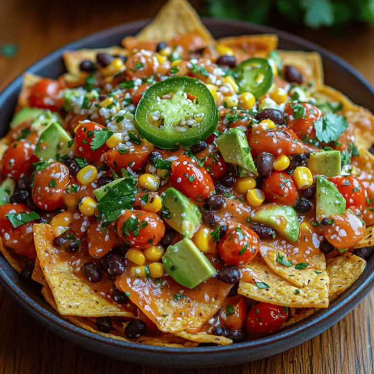In the realm of plant-based cuisine, few dishes can deliver the satisfying crunch and vibrant flavors that a Crunchy Vegan Nacho Salad offers. This delightful recipe combines the classic elements of nachos—crispy tortilla chips, savory toppings, and zesty flavors—with fresh, wholesome ingredients, creating a dish that's not only visually appealing but also packed with nutrients.