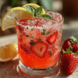 Lemonade has long been celebrated as a quintessential summer beverage, evoking memories of sun-soaked afternoons and lazy days spent outdoors. Its refreshing nature and thirst-quenching properties make it a favored choice for gatherings, picnics, and family barbecues. However, in a world filled with culinary creativity, it's time to elevate this classic drink with a unique twist. Enter the Strawberry Basil Bliss Lemonade—a vibrant concoction that marries the sweetness of ripe strawberries with the aromatic, herbal notes of fresh basil.