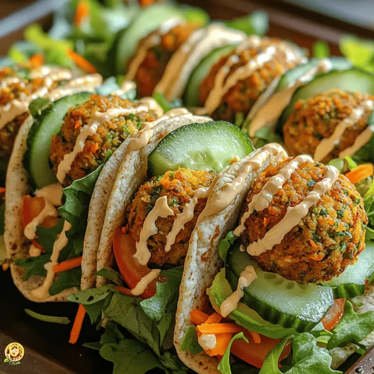 Assembling a wrap may seem straightforward, but there are techniques to ensure that your Crispy Falafel Veggie Wrap is not only delicious but also easy to handle. The key is in the layering and folding methods, which help keep all the ingredients securely inside the wrap while enhancing the flavor combination.