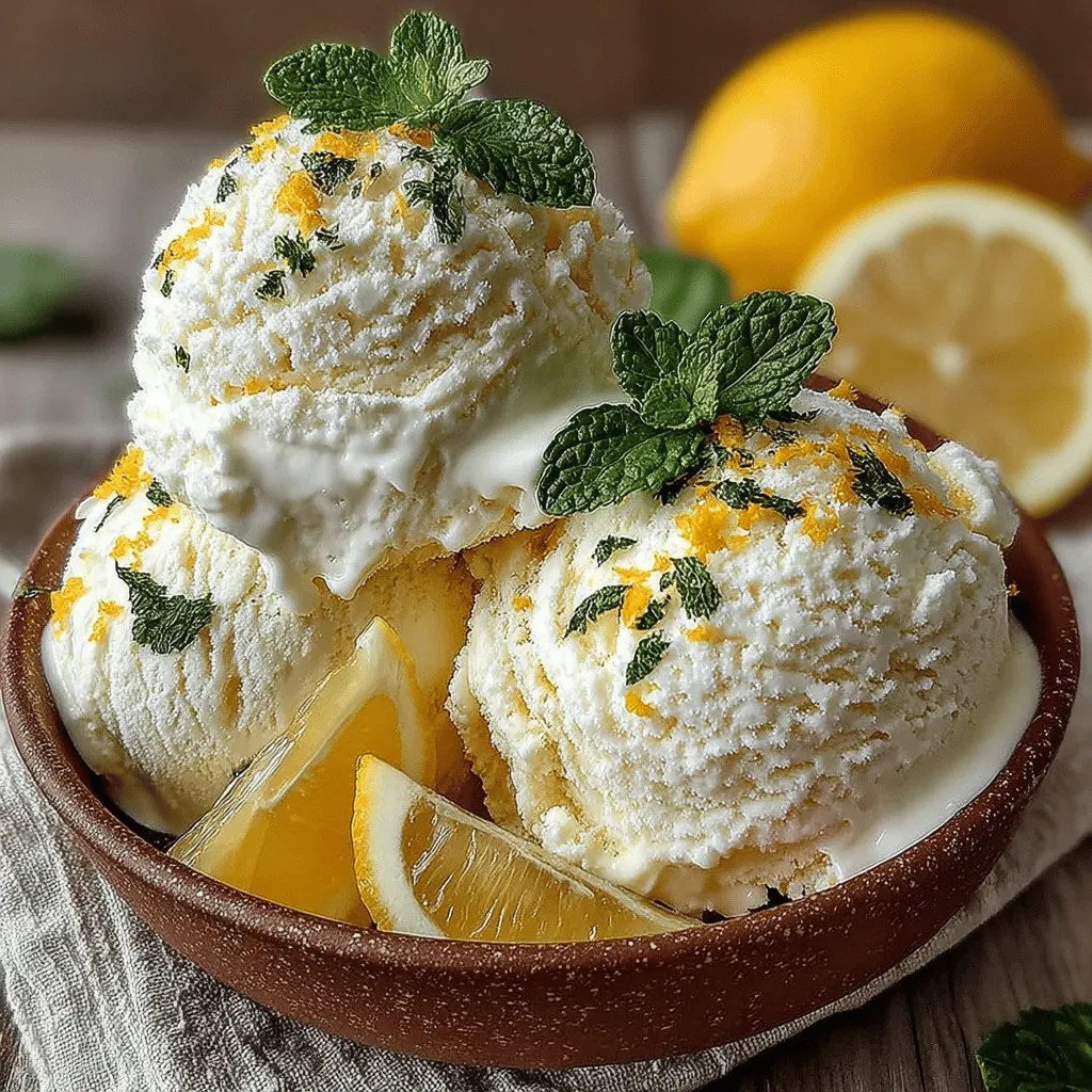 As the temperatures rise and the sun shines brighter, the allure of no-bake desserts becomes irresistibly appealing. In the warmer months, the thought of turning on the oven can be daunting, leading many home cooks to seek out refreshing alternatives that are not only easy to prepare but also offer a delightful reprieve from the heat. Enter the Zesty No-Bake Lemon Ice Cream, a treat that embodies the essence of summer with its bright citrus notes and creamy texture. This dessert is not just a simple indulgence; it is a celebration of flavors that brings joy to any gathering, picnic, or quiet evening at home.