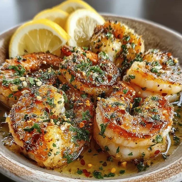 When it comes to seafood dishes that are both easy to prepare and bursting with flavor, Zesty Lemon Glaze Shrimp stands out as a delightful option. This dish captivates the palate with its vibrant combination of zesty lemon, a touch of sweetness, and a hint of spice. Whether you're a seasoned cook or a novice in the kitchen, this recipe promises to elevate your dining experience and impress your guests.