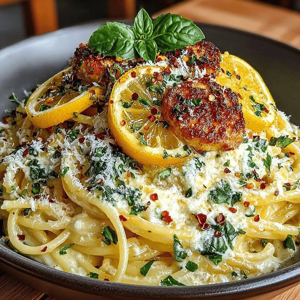 When it comes to pasta dishes that burst with flavor and freshness, Zesty Lemon Ricotta Pasta stands out as a delightful option. This vibrant recipe marries the creaminess of ricotta cheese with the bright, invigorating essence of lemon, creating a dish that is both comforting and refreshing. Whether you're preparing a casual weeknight dinner or hosting an elegant gathering, this pasta dish is sure to impress. The best part? Its simplicity allows for quick preparation while showcasing the quality of fresh ingredients, making it a go-to choice for pasta lovers everywhere.