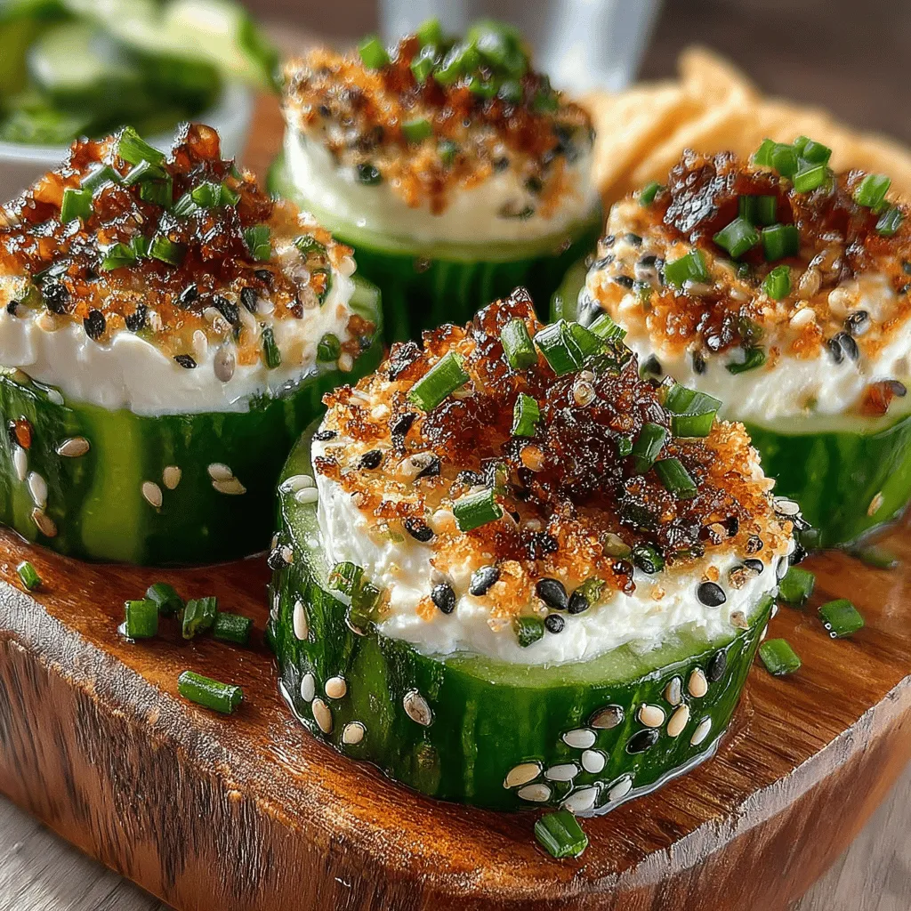 If you're looking for a delightful and healthy appetizer that can impress guests at any gathering or serve as a casual snack, Everything Bagel Cucumber Bites are the perfect solution. Combining the beloved flavors of everything bagel seasoning with the refreshing crunch of cucumbers, this recipe transforms simple ingredients into a bite-sized treat that's bursting with flavor. The popularity of everything bagel seasoning has soared in recent years, making it a staple in many kitchens. This versatile mixture of sesame seeds, poppy seeds, garlic, onion, and coarse salt can elevate even the most basic of ingredients, turning them into something extraordinary.